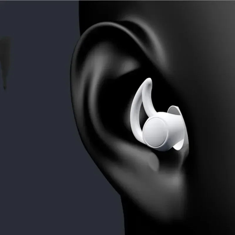 3 Layer Ear Plugs for Sleeping Noise Cancelling, Soft Silicone Reusable Ear Plugs for Sleeping,Swimming, Studying, Concerts Vue
