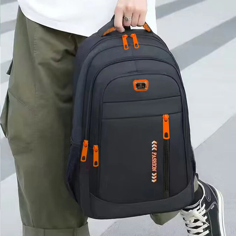 All-purpose Schoolbag Japanese-style Large-capacity Solid-color