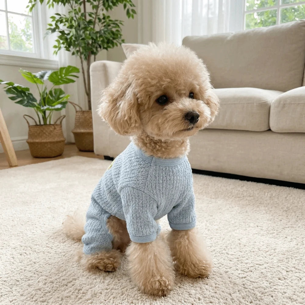 Breathable Mesh Dog Sun Protection Clothes Quick Drying Thin Dog Cooling Jumpsuit with Traction Summer Pet Clothes Indoor Vue