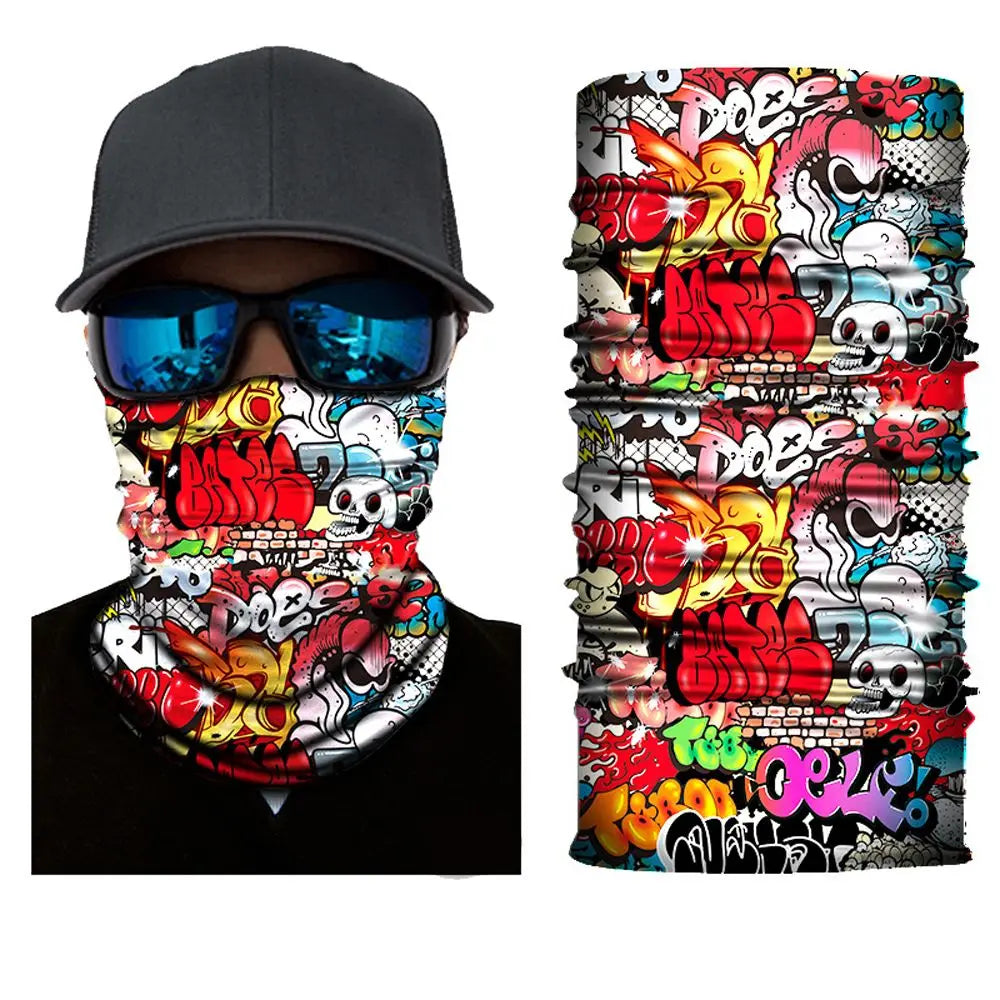 Face Shield Magic Scarf Fishing Tube Headband Men Mask Cover Cycling Face Mask Seamless Bandana Mask Bandana Head Scarf Vue P