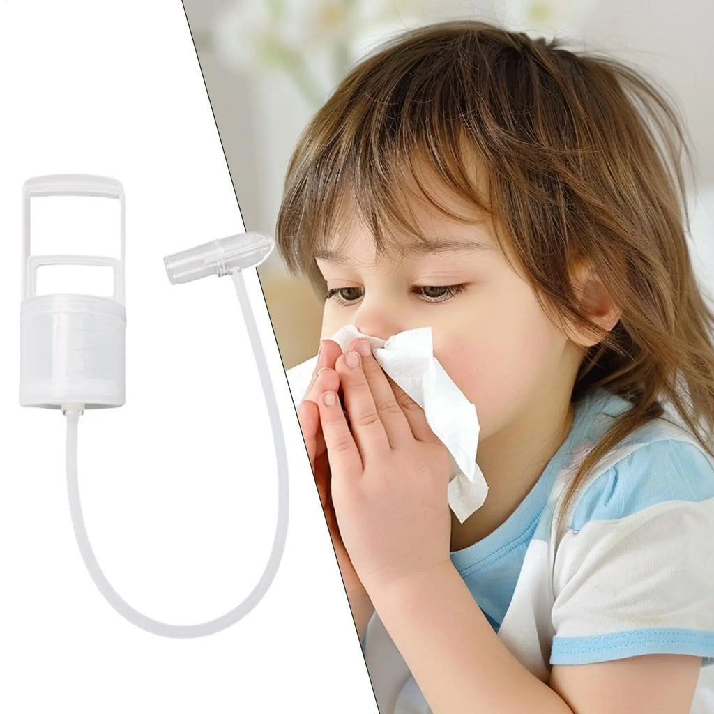 Baby Snot Sucker Manual nasal aspirator Kids Toddler Baby Nose Picker Nasal Aspirator Hand Puller Clogged Passages and Boogers Vue
