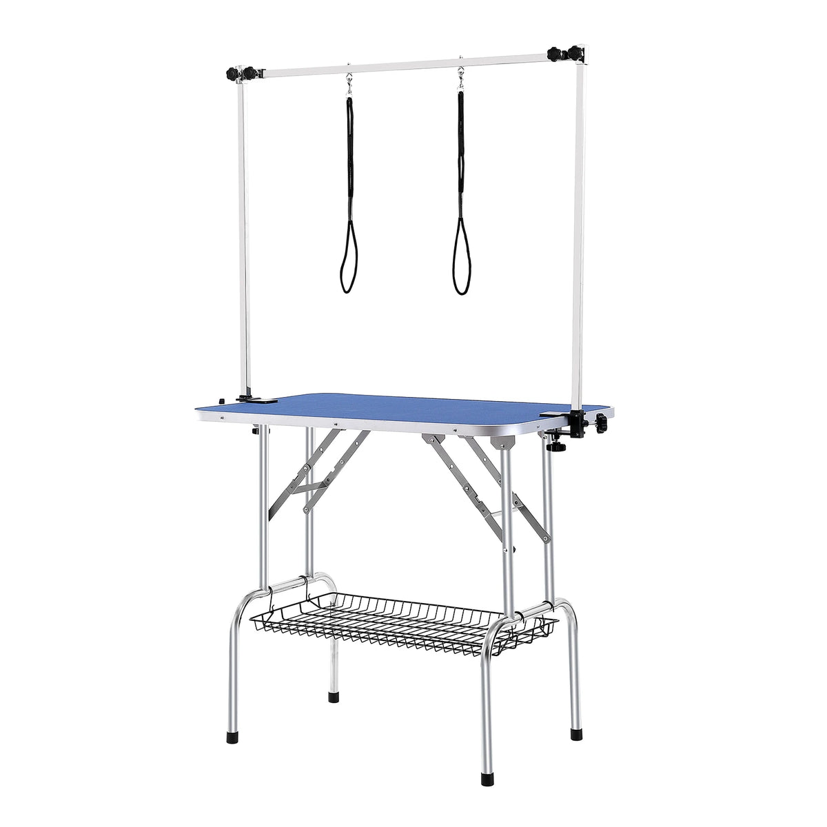 Foldable Dog Grooming Table with Dual Arms & Grooming Loop Pet Grooming Table Vue