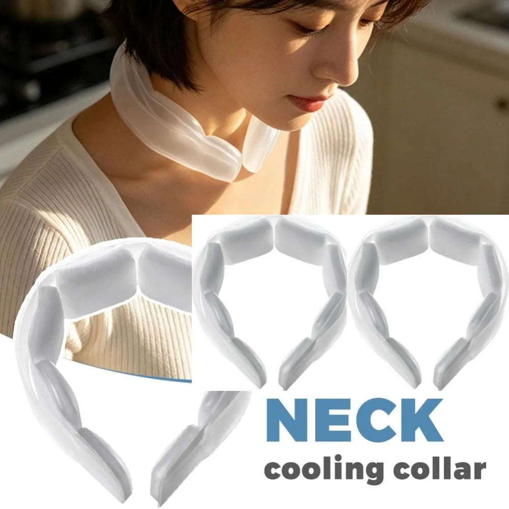 Continuous Cooling Artifact Hanging Neck Wrap New Summer Hanging Neck Cold Collar Portable Outdoor Sports Pcm Refresh Ice Collar Vue
