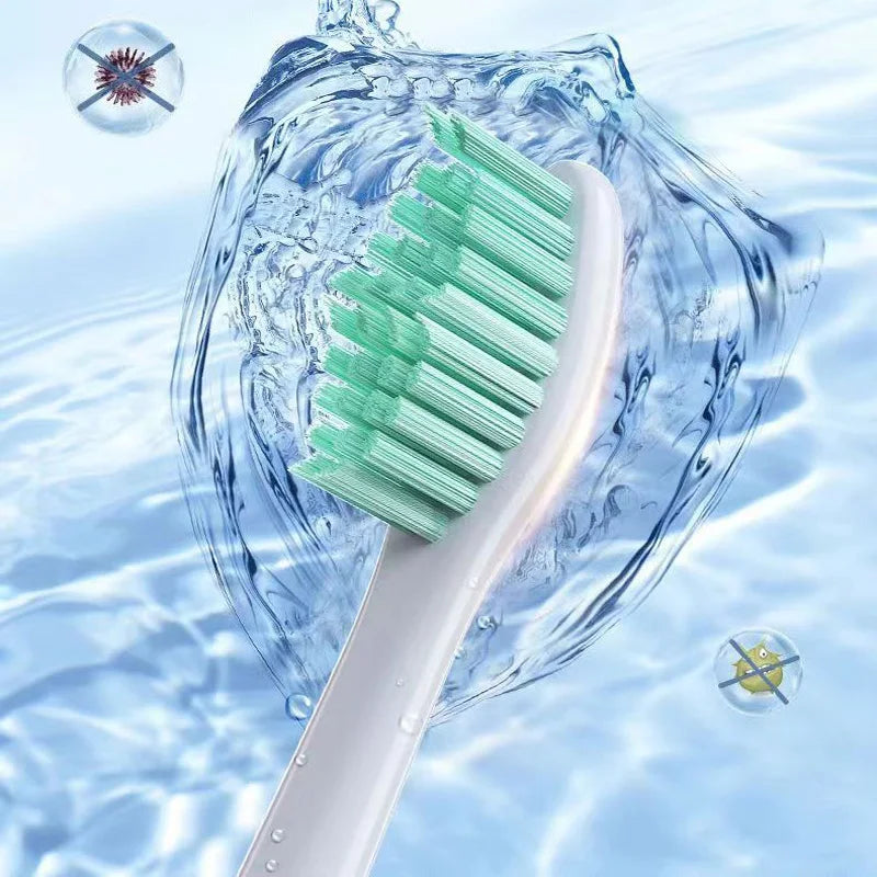3 Replacement Heads for Sonic Electric Toothbrush Teeth Cleaner Dental Teeth Scaler Dental Calculus Stains Tartar Plaque Remover Vue