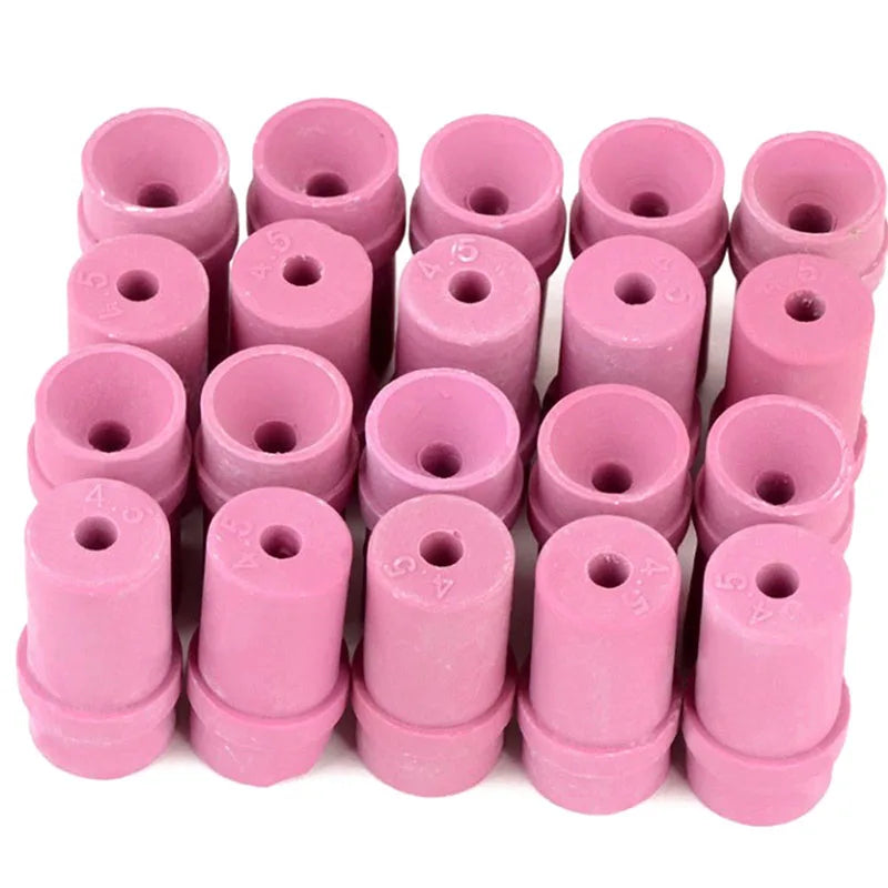 10Pcs 4.5/5/6/7mm Ceramic Sandblast Nozzle Air Sandblaster Tips For Pneumatic Blasting Tools Accessories Vue
