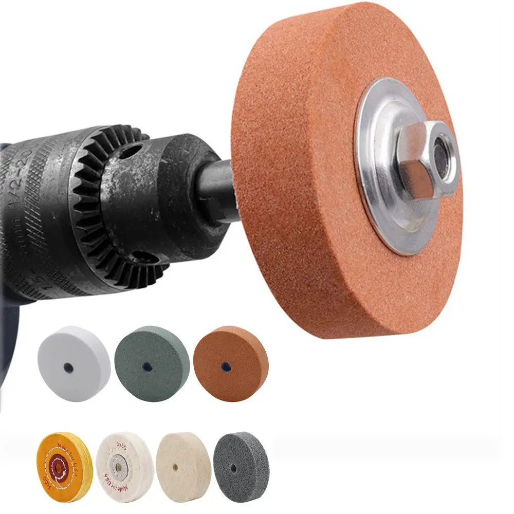 75mm Polish Abrasive Rotating Tool Polishing Machine Cotton Grinding Disc Grinder Grinding Wheel Polishing Pad Vue
