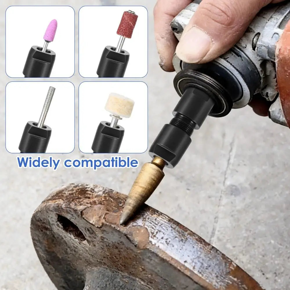 3 mm 6 mm Electric Drill Conversion Head Multi-function Design Straight Grinder Universal Thread Converters 100 Model Vue