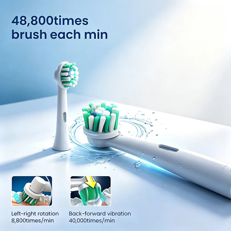 Oral B Orpro4 Electric Toothbrush 4 Modes Rechargeable Adult Toothbrush 2-Minute Timer Waterproof and Bright White Teeth Vue