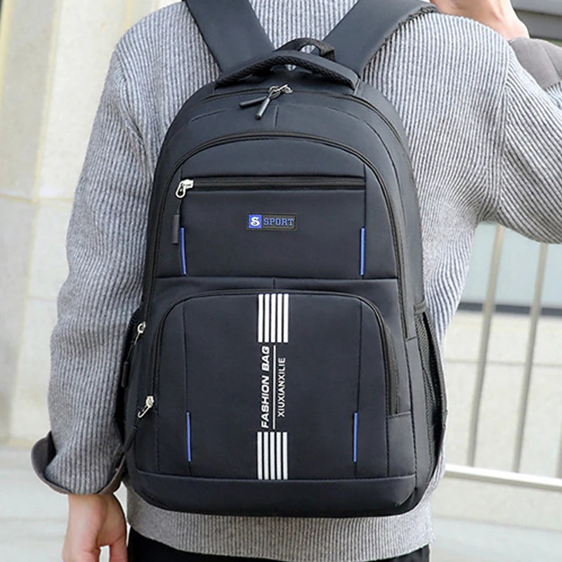 Fashion Minimalist Men S Rucksack Lightweight Nylon Backpack Multiple