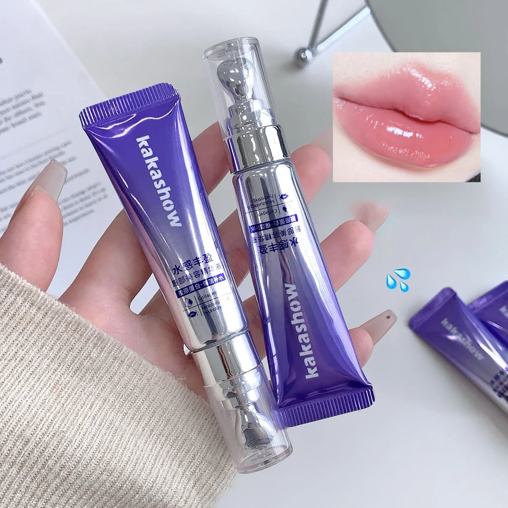 Mirror Lip Glaze Moisturizes Jelly Lip Enrichment Oil Lasting Water Light Glass Lip Oil Remove Line Lip Protection Serum Vue