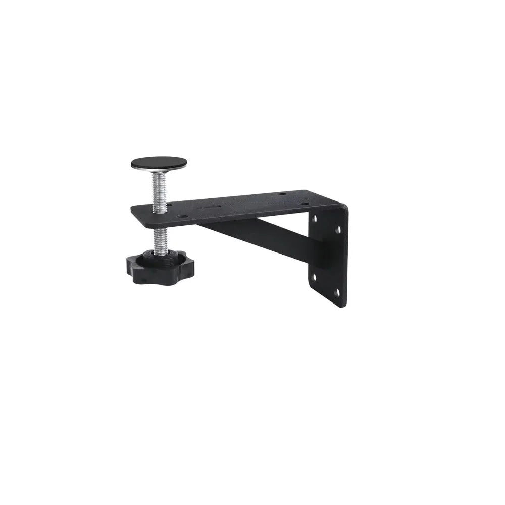 Adjustable Undermount Sink Bracket Heavy Duty Rust Resistant Sink Installation Kit Narrow Design Easy Installation Vue Black as pic