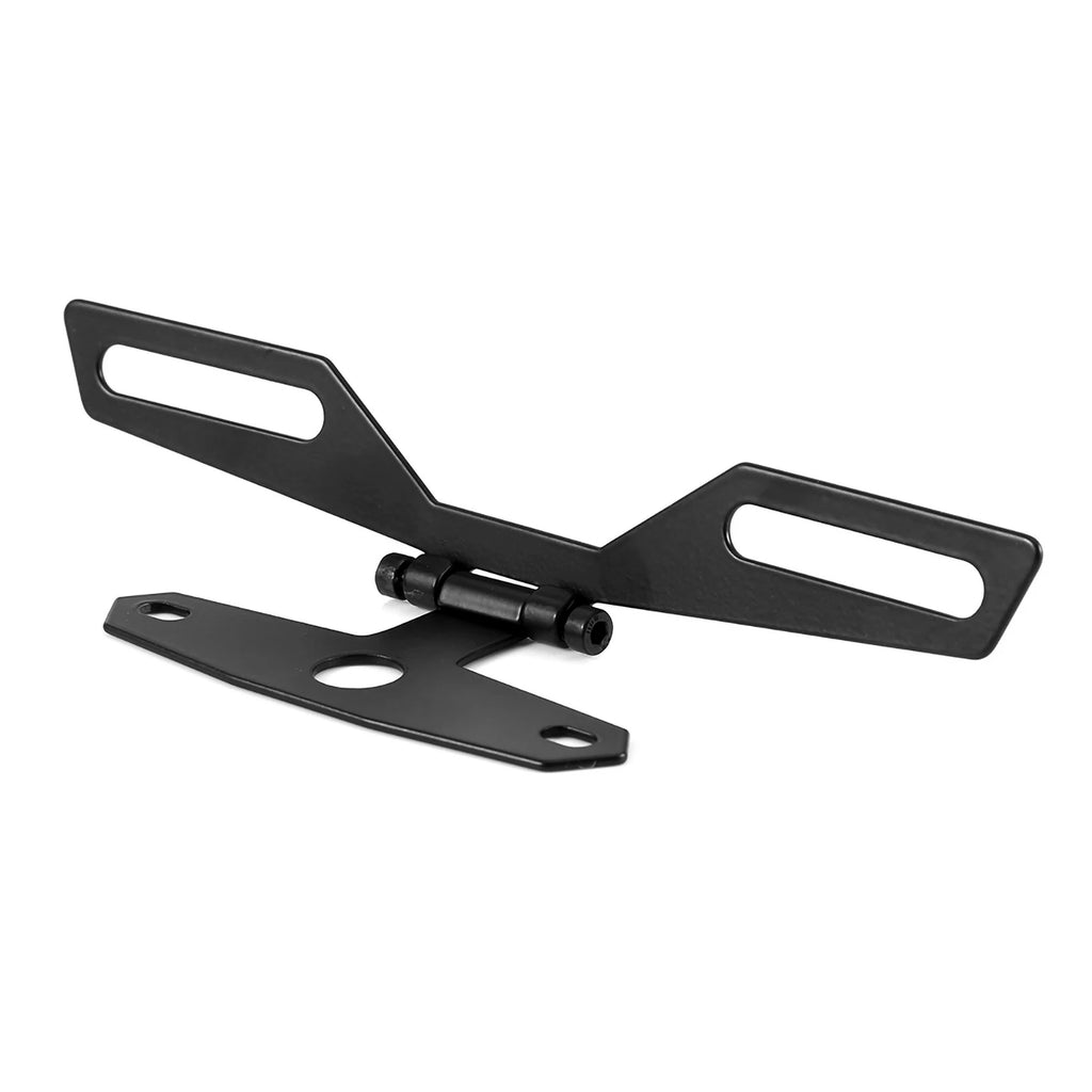 Motorcycle folding license plate and taillight bracket. Suitable for motorcycles and ATVs. Vue As pic