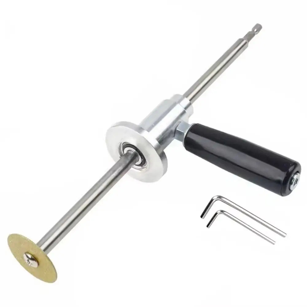 Diamond Grit Cutting Wheel PVC Pipe Cutter Adjustable Cutting Depth Stainless Steel Internal Plastic Pipe Cutter Five Blades Vue