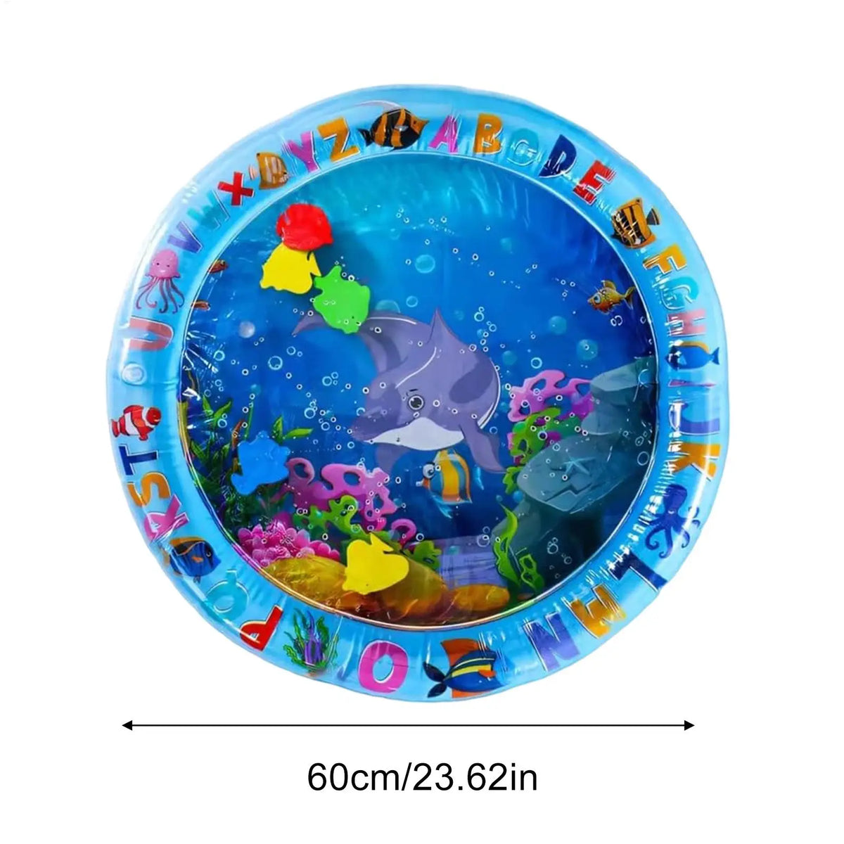 Thicken Interactive Cat Play Mat Water Bed Sensory Pet Supplies for Puppy Kitten Indoor Outdoor Home Living Room Balcony Summer Vue