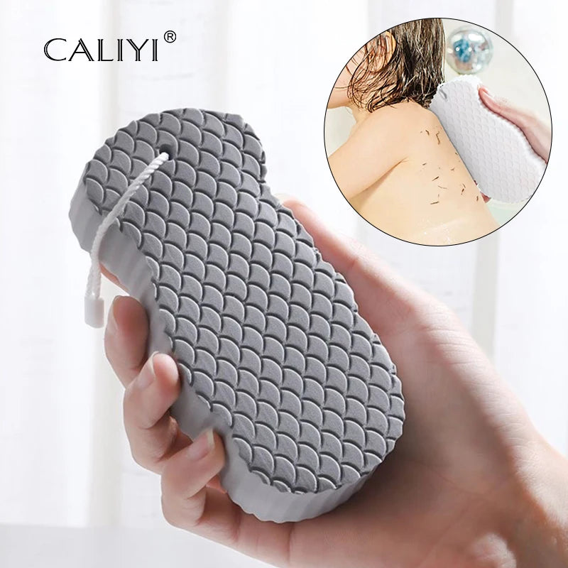 Household 3D Magic Exfoliating Sponge Children's Bath Sponge Body Peeling Dead Skin Exfoliating Massager Cleaning Bath Brush Vue