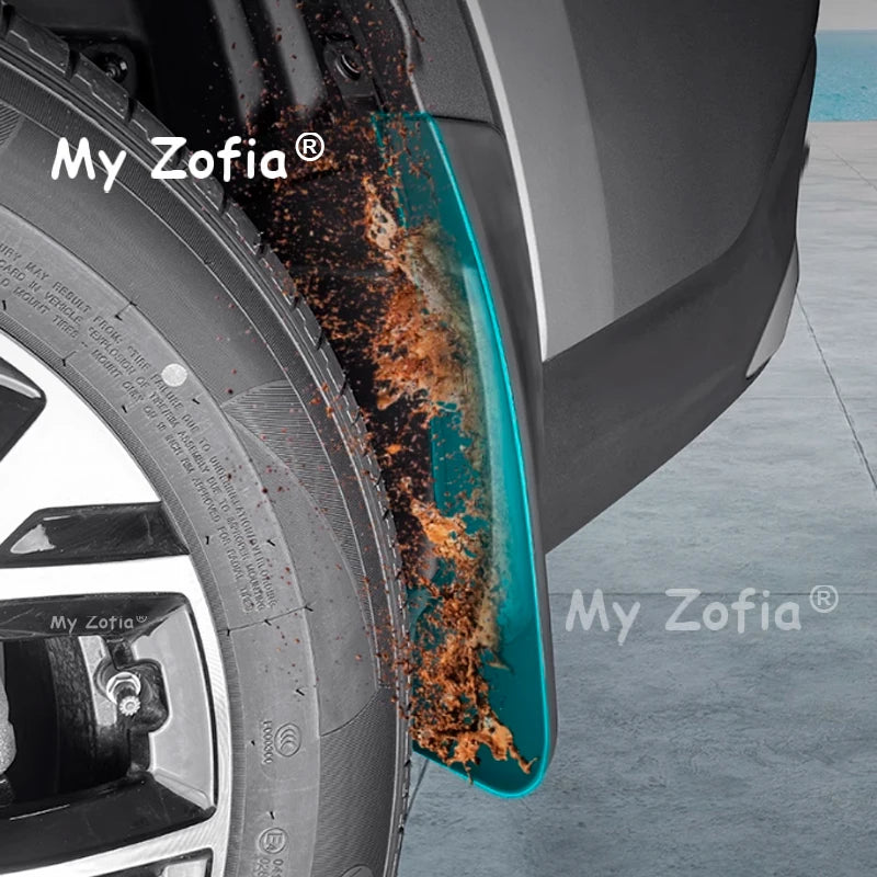 Car Styling For BYD Sealion 5 DM-i 2025 Car ABS Mud Flaps Splash Guard Mudguards MudFlaps Front Rear Fender Accessories Vue