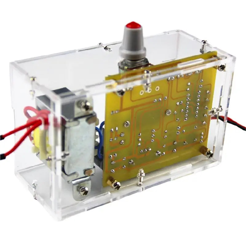 ABKW-3X LM317 Adjustable Voltage Regulated Power Supply DIY Kit 220V Transformer Stabilized Power Supply Laboratory US PLUG Vue