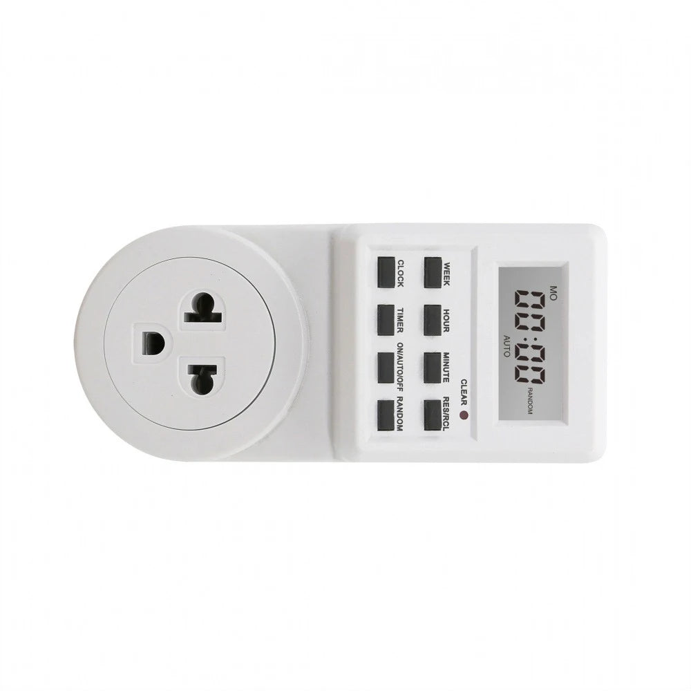 Digital Timer Socket Kitchen Timing Switch Electronic Mini Timer Outlet 15A 1800W 120V/10A 2200W 220V Power Socket Timer Switch Vue