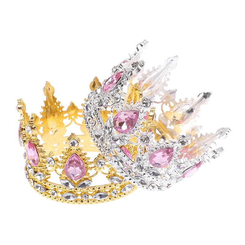 1PCS Cotton Doll Retro Crown Headwear Korea Dolls Cotton Doll Crown For Baby Doll Dress Fashion Doll Accessories Vue