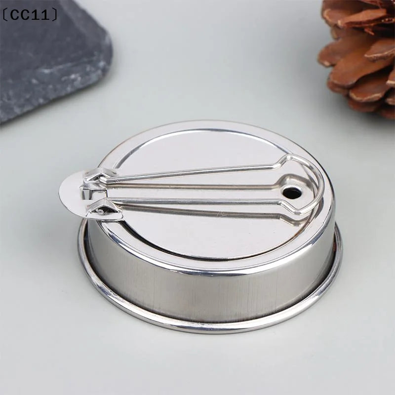 Stainless Steel Alcohol Furnace Ignition Cover Handle Anti Scalding