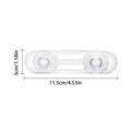 5pcs Multi-functional Baby Child Safety Lock Drawer Refrigerator Lock Transparent Anti-Opening Soft Strap Safety Lock Vue S