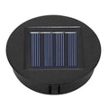 Solar Panel with LED Lantern Light Lid Solar Lights Top Replacement Part for Outdoor Hanging Lanterns DIY Table Lights Decor Vue 1 PCS