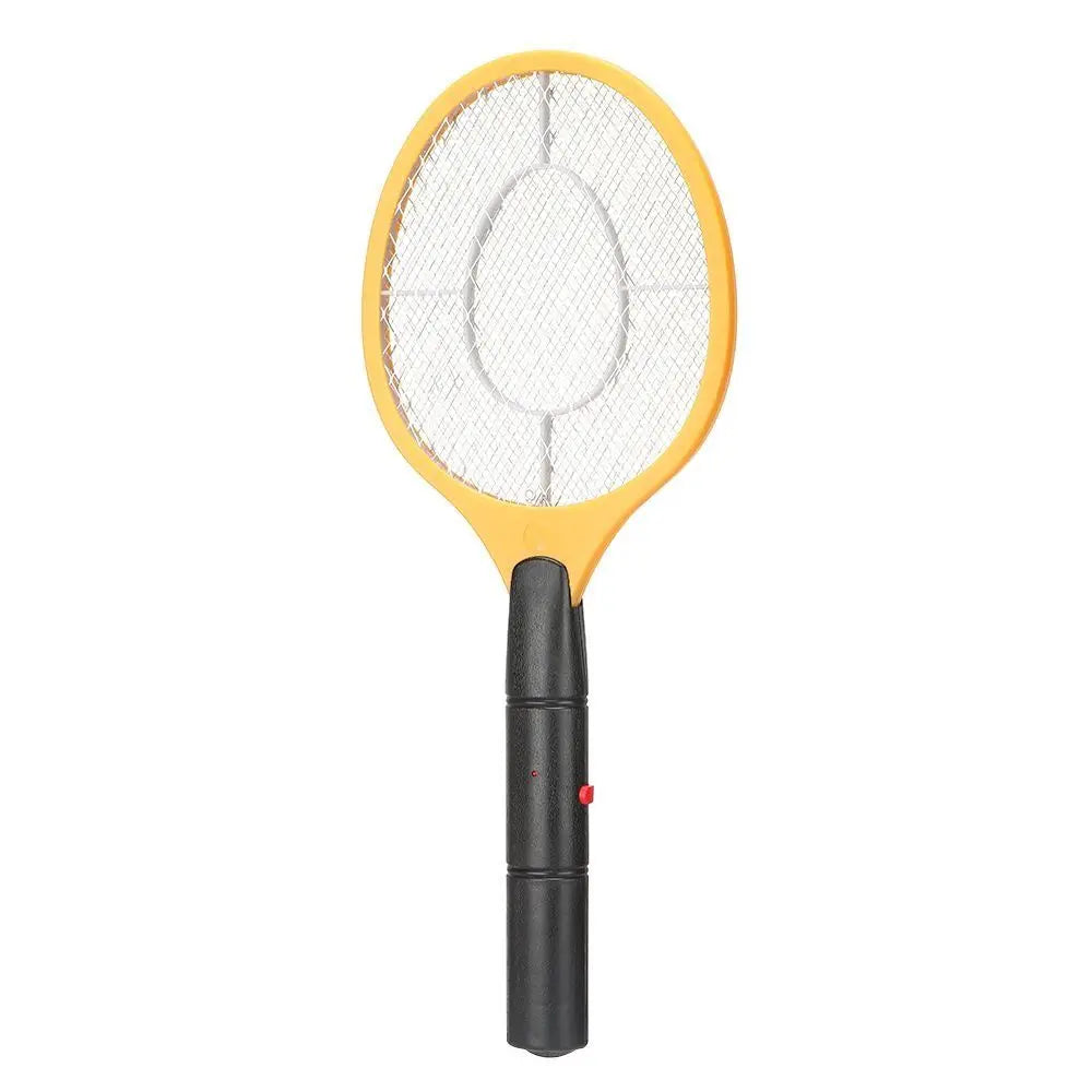 Bedroom Plastic Electric Fly Insect Racket Mosquito Wasp Portable Vue yellow