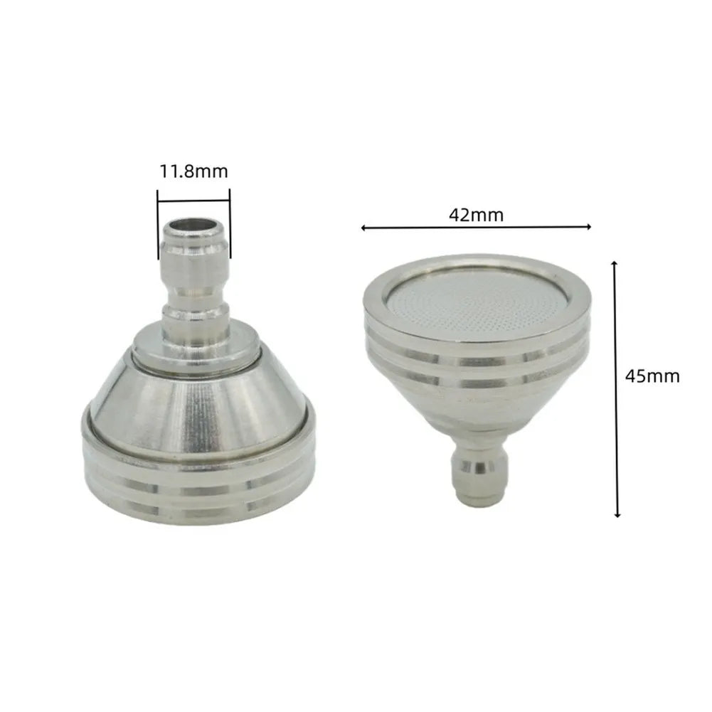 High-Pressure Stainless Steel Spray Nozzle 1/4" Quick-Connect Pressure Spray Nozzle Vue