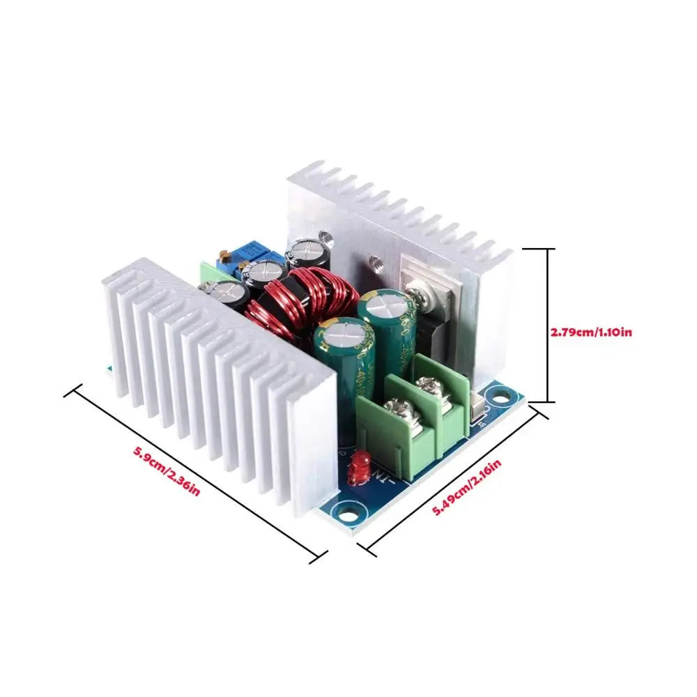 300W DC-DC Buck Converter Constant Current Active Energy Transfer LED Driver Backward Compatible High Current Step Down Module Vue