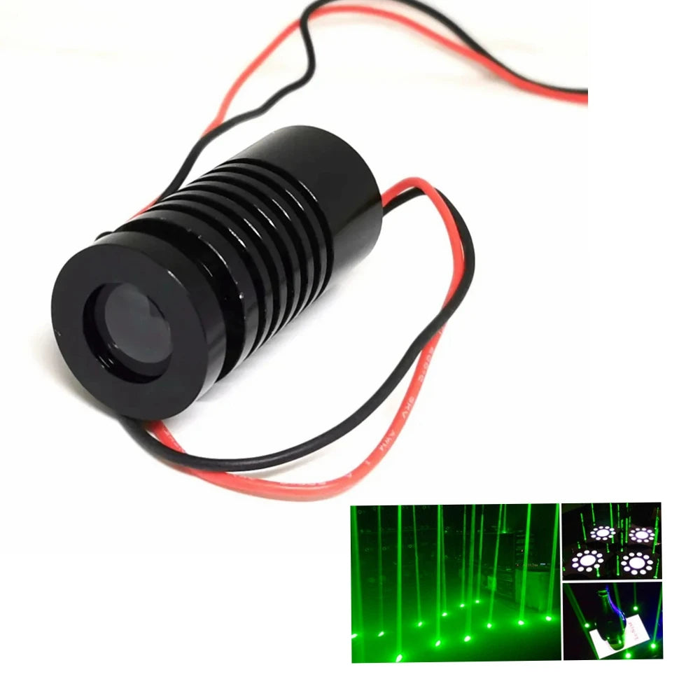 Thick Beam Red Green Laser Module 638nm 100mW / 532nm 50mw For Bar Lights KTV Room Escape DJ Projector Vue 532nm 50mw None