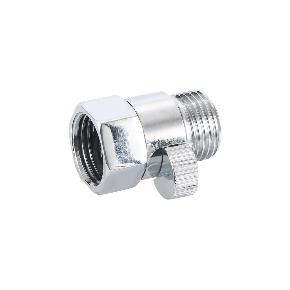 Eco-Friendly Flow Quick Control Hand Head Valve Shut-OFF Valve Shower Head Valve Water Saver Vue Silver