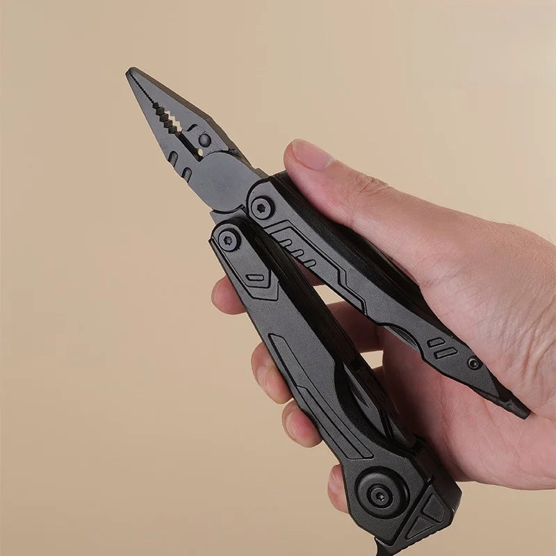 Stainless Steel Multi-function Knife Outdoor Portable Folding Tool Pliers Multi-purpose Outdoor Knife Hardware Tools Vue