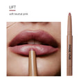 Silky Matte Lip Liner Pencil & Brush | Peptide Lip Gloss Pen