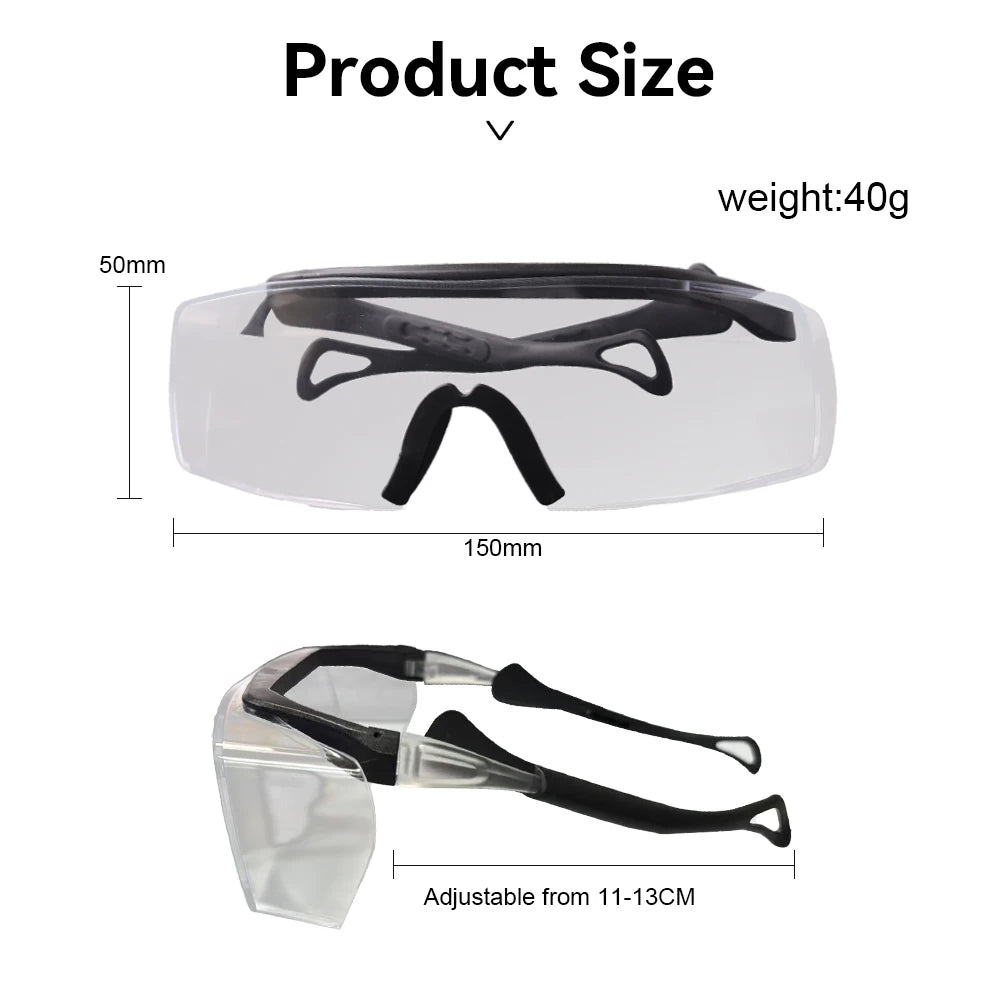 Laser Lenses CE EN207 Standard OD5+ 355/532nm Anti-Fog PC Shell for UV Laser PCB Engraving Precision Electronics Manufacturing Vue