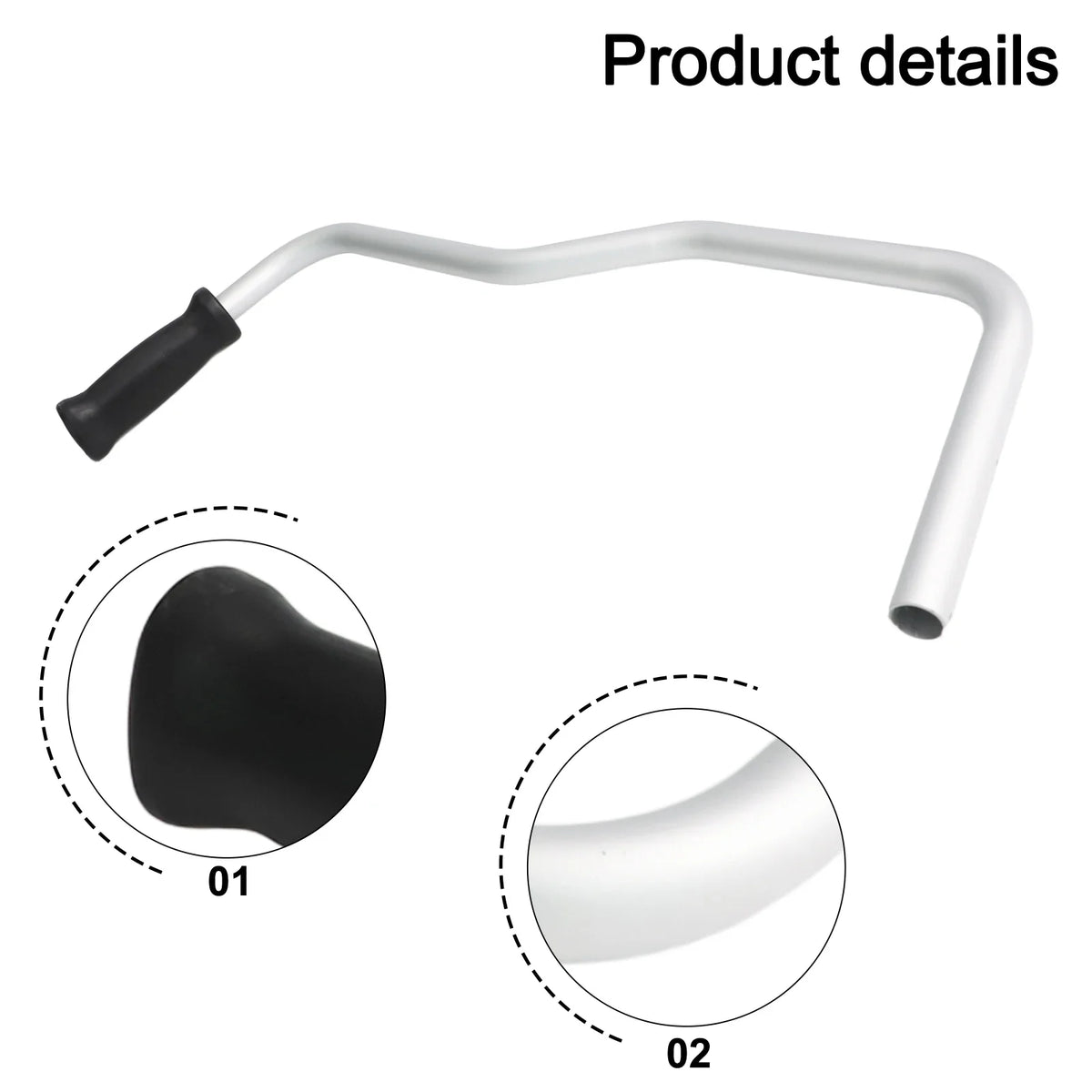 Ergonomic String Trimmer Handlebar | Non-Slip Grip Replacement Trimmer Handle Vue