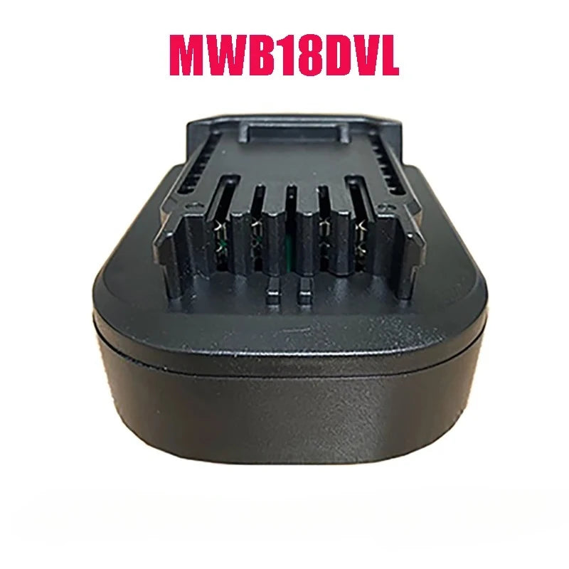 MWB18DVL Battery Adapter Converter for Devon Tool for Milwaukee 18V Lithium Batteries 18V Battery Converter for Devon Power Tool Vue MWB18DVL