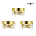 90 Capsules - Placenta and Hyaluronic Acid Essence Capsules - Deeply Nourishes and Moisturizes the Skin, Revealing Youthful Skin, Suitable for Locking in Moisture on the Face and Neck - Easy to Carry, Use Anytime, Anywhere, P Vue 90Pcs