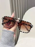 UV400 Square Sport Sunglasses – Unisex Vintage Cycling Shades Sport Sunglasses Vue A4