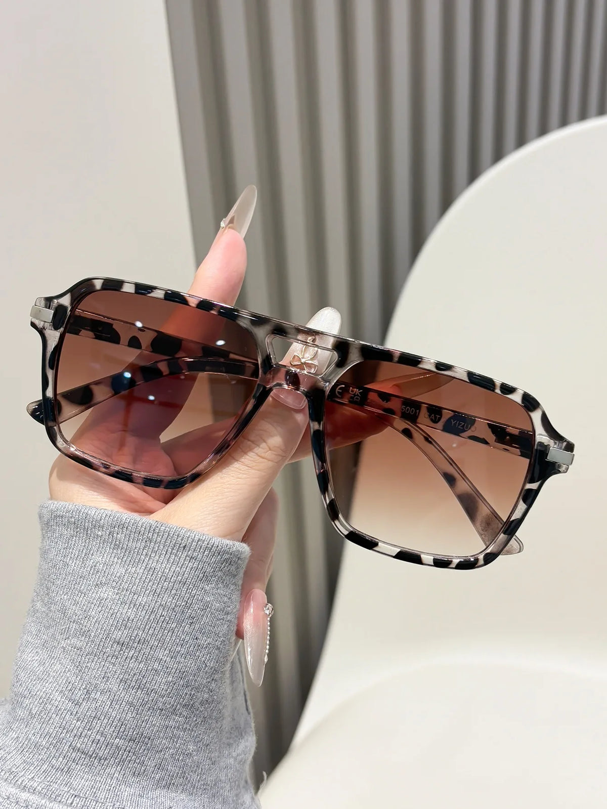 UV400 Square Sport Sunglasses – Unisex Vintage Cycling Shades Sport Sunglasses Vue A4