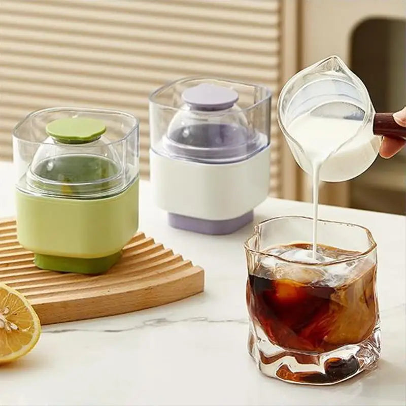 Quick-freeze Ice Ball Mold for Households Sealed and Upgraded Large Food-grade Format Vue