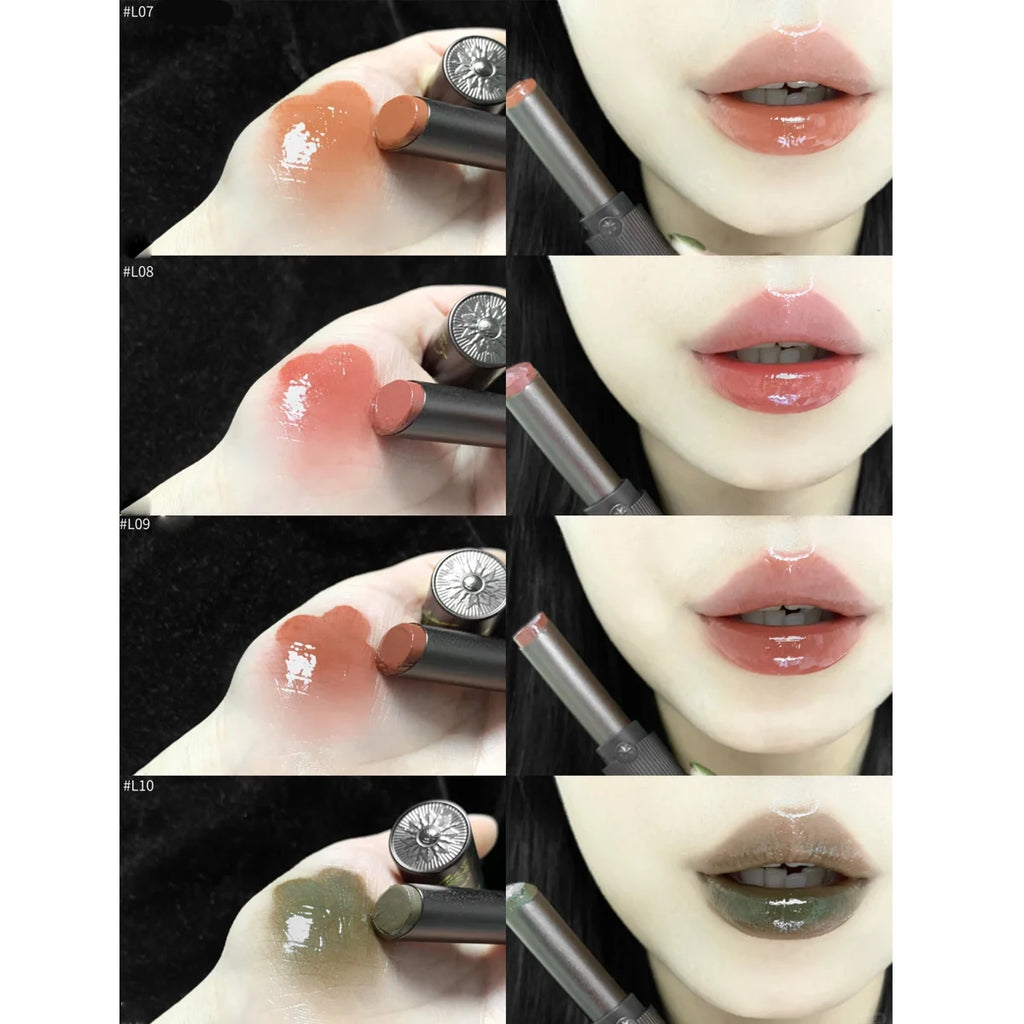 Girlcult Shine Lipstick,High-Reflection Gloss,Long-Lasting Wet Look,Sheer & Hydrating Finish,Luxury Makeup,Quick Application Vue