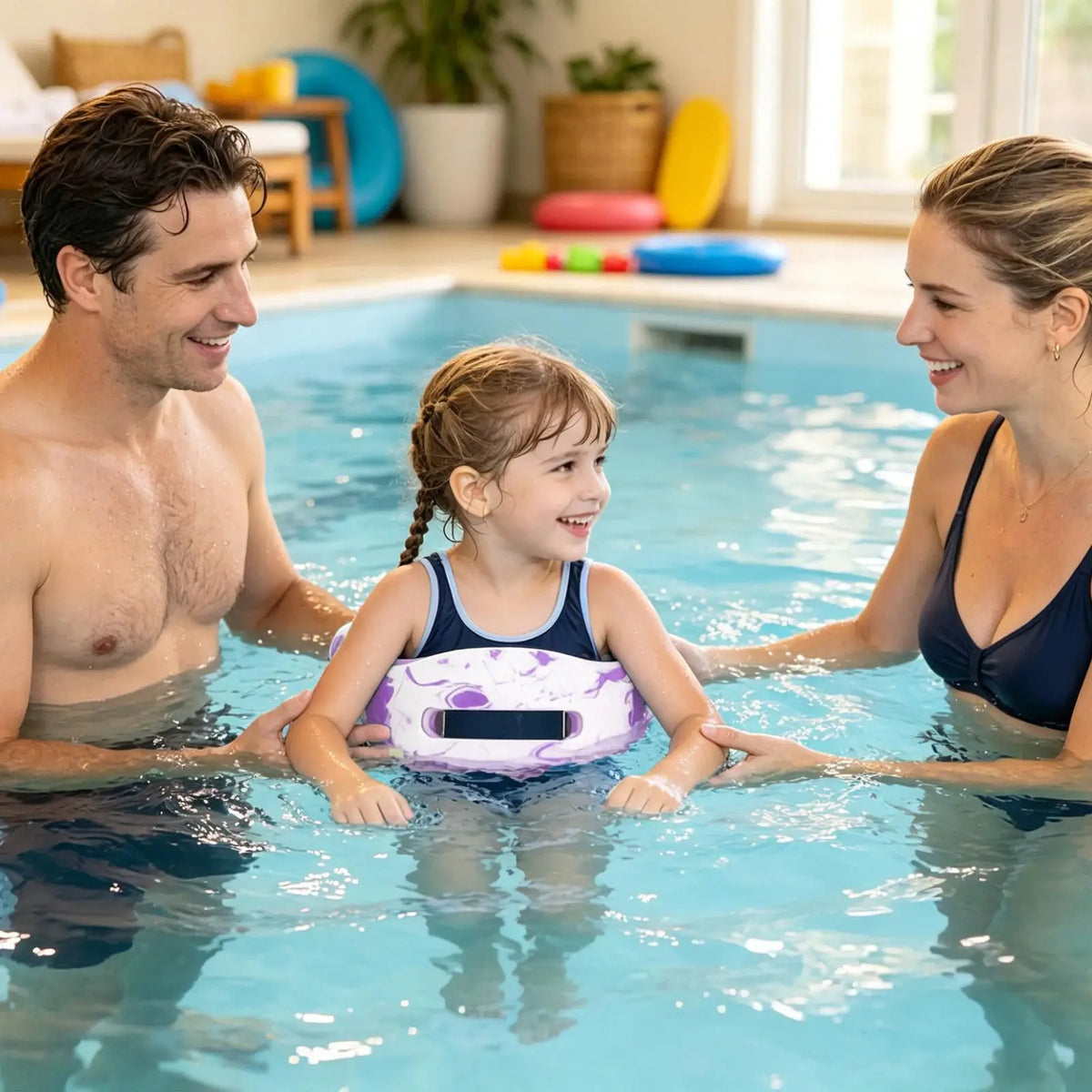 Swim Belt Adult Beginner Training Buoyant Support for Pool Lake River Seaside Beach Outdoor Swimming Exercise Water Lap Practice Vue