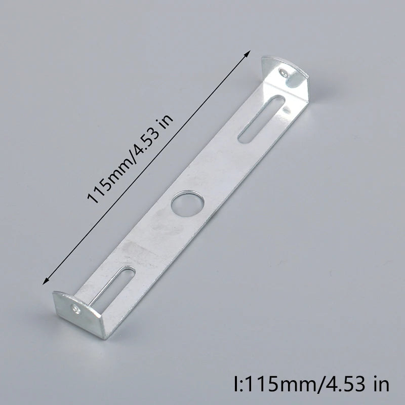 35-115mm Bracket Mounting Iron Bar With Fixed Screws Ceiling Lamp Ceiling Replacement Bracket Ceiling Plate Lighting Accessories Vue 115mm