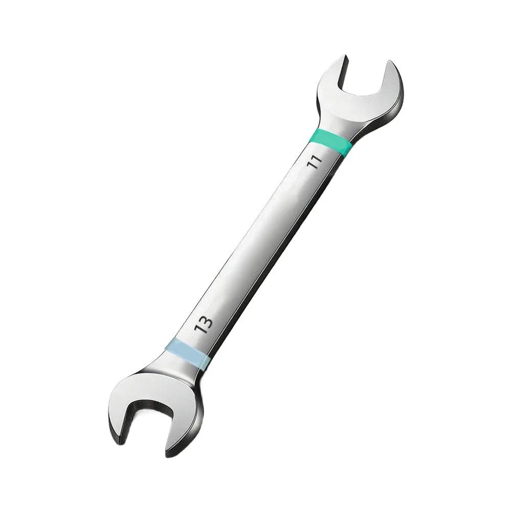 Ultra-Thin Open-End Wrench | Rainbow CrV Spanner for Hex Nuts Open-End Wrench Vue 11x13 China Mainland