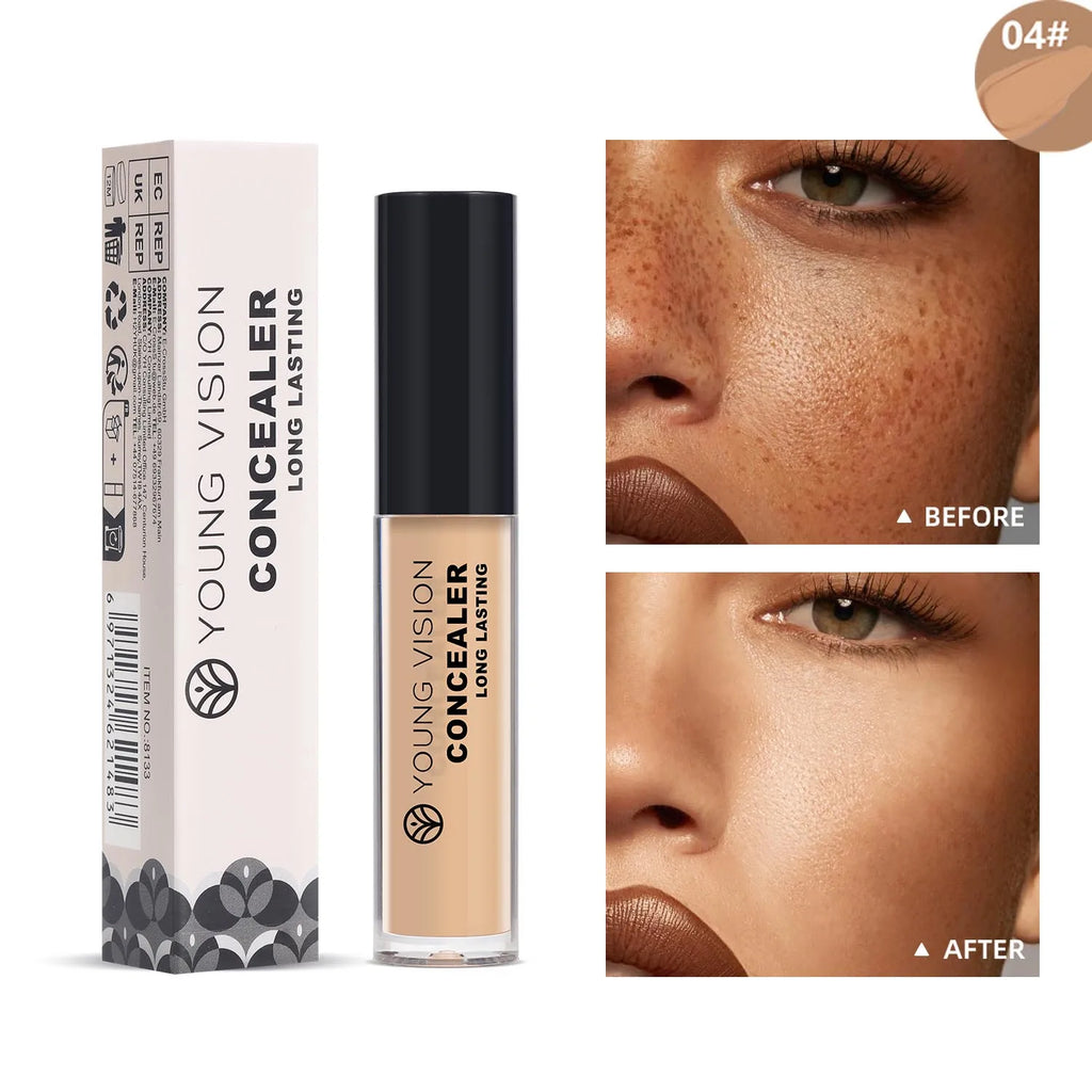 YOUNG VISION Matte Finish Soft-Focus Concealer Brightens complexion Waterproof Contouring concealer for sculpted definition Vue