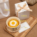 Birthday Noodle Scented Candle Novelty Cute Egg Instant Ramen Gift For Best Friend Party Table Centerpiece Cozy Home Display Vue English Pear Orchid