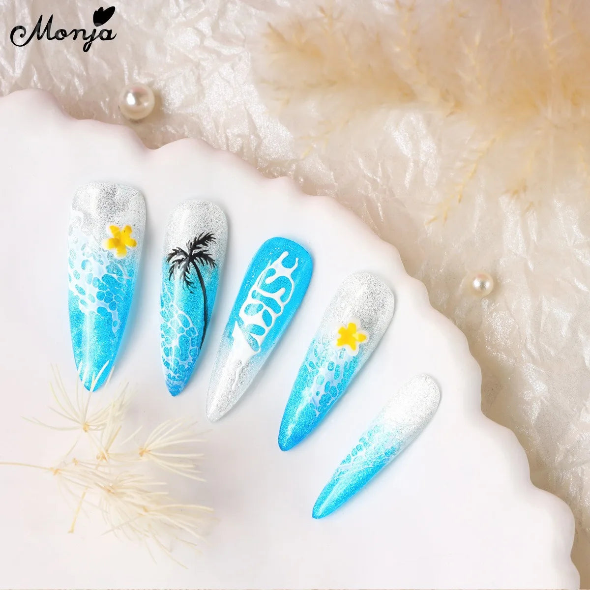 8 Colors Nail Poke Art Glue Lace Hole Bubble Wave Ocean White Black Colorful Nail Hollow Painting Gel Soak Off Varnish UV LED Vue
