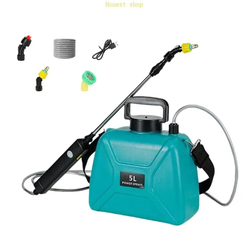 5L Electric Garden Sprayer | Telescoping Rod & Shoulder Strap Electric Garden Sprayer Vue