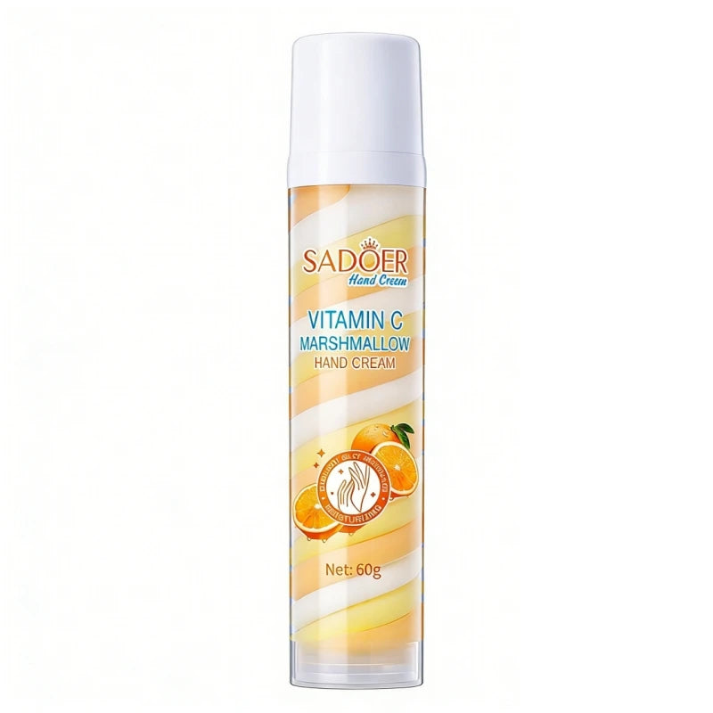 Vitamin C Hand Cream 60g, Moisturizes Dry Skin, Refreshing and Not Greasy Vue