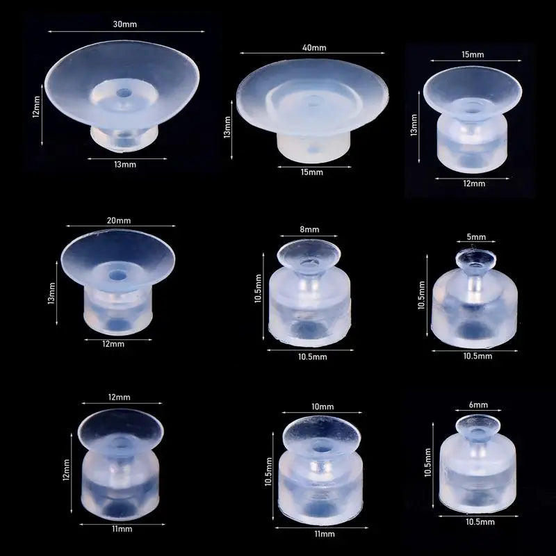 Durable Silicone Suction Cup SP Pneumatic Nozzle SP-S5 to SP-S40 for Robot Vacuums Vue